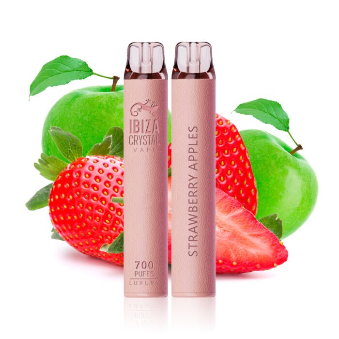 Ibiza Crystal Vape Strawberry Apple Luxury